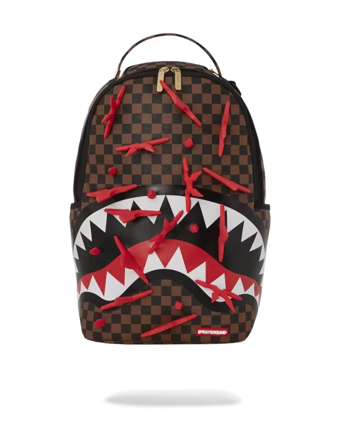 Mochila aplastada con estrellas ninja 3D reales (DLXV) Mochila aplastada con estrellas ninja 3D reales (DLXV)