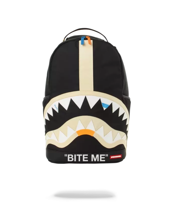 Mochila Bite Me Shark (negra) Mochila Bite Me Shark (negra)
