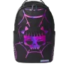 Mochila CAZZU iridiscente con diseño de calavera de araña y tiburón (DLXV) Mochila CAZZU iridiscente con diseño de calavera de araña y tiburón (DLXV)