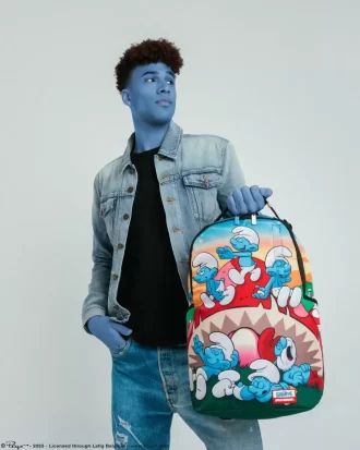 Mochila Chill de los Pitufos