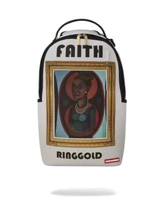 MOCHILA CON AUTORRETRATO DE FAITH RINGOLD (EDICIÓN SÚPER LIMITADA)