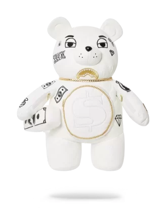 Mochila con cadena de oro Riviera Le Blanc MoneyBear