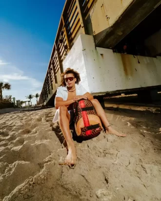 Mochila con correa para monopatín HENNY VICTORY LAP