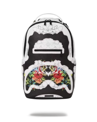 MOCHILA CON CORTE FLORAL (DLXV)
