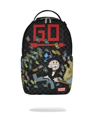 Mochila con forma de barril de Monopoly