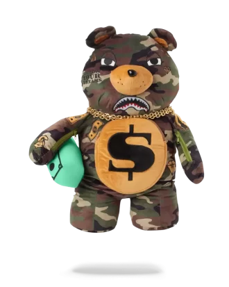 Mochila con forma de osito de peluche Moneybear