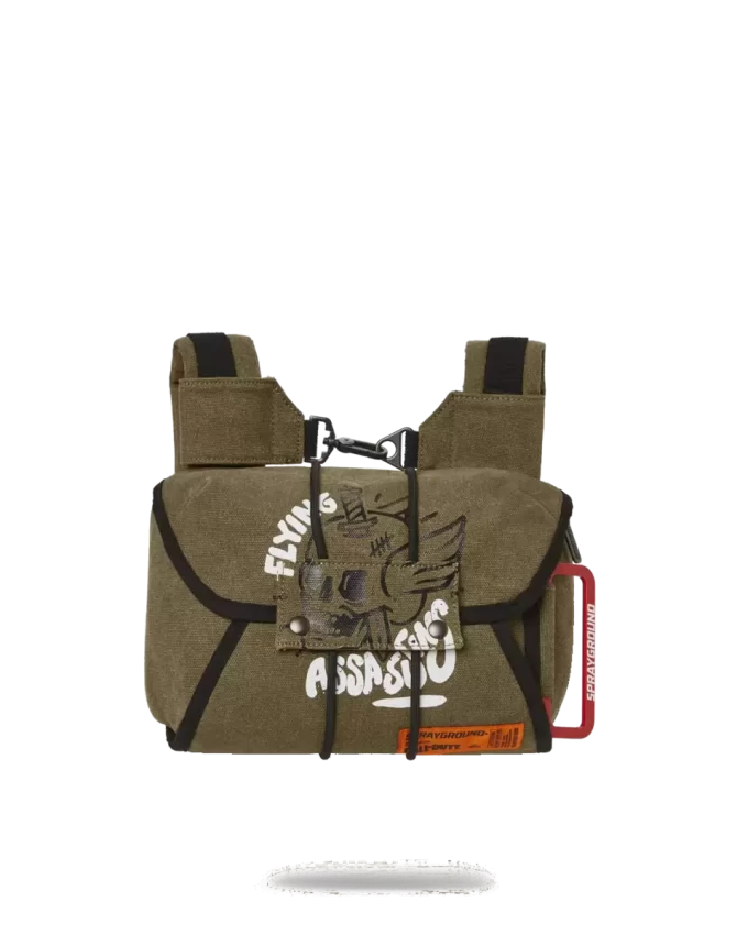 Mochila de pecho con paracaídas de Call of Duty Flying Assassins Mochila de pecho con paracaídas de Call of Duty Flying Assassins