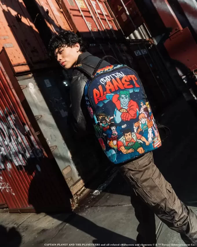 Mochila oficial DLXSR del Capitán Planeta Mochila oficial DLXSR del Capitán Planeta