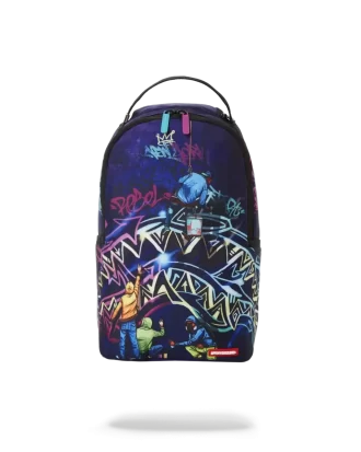 Mochila pequeña para artistas de graffiti de medianoche