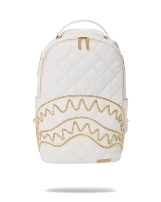 Mochila Riviera Le Blanc Gold Chain Shark (DLXV)