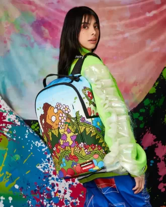 Mochila Rugrats Susie en el jardín