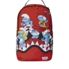 Mochila saltarina de los Pitufos con forma de tiburón Mochila saltarina de los Pitufos con forma de tiburón