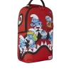 Mochila saltarina de los Pitufos con forma de tiburón Mochila saltarina de los Pitufos con forma de tiburón