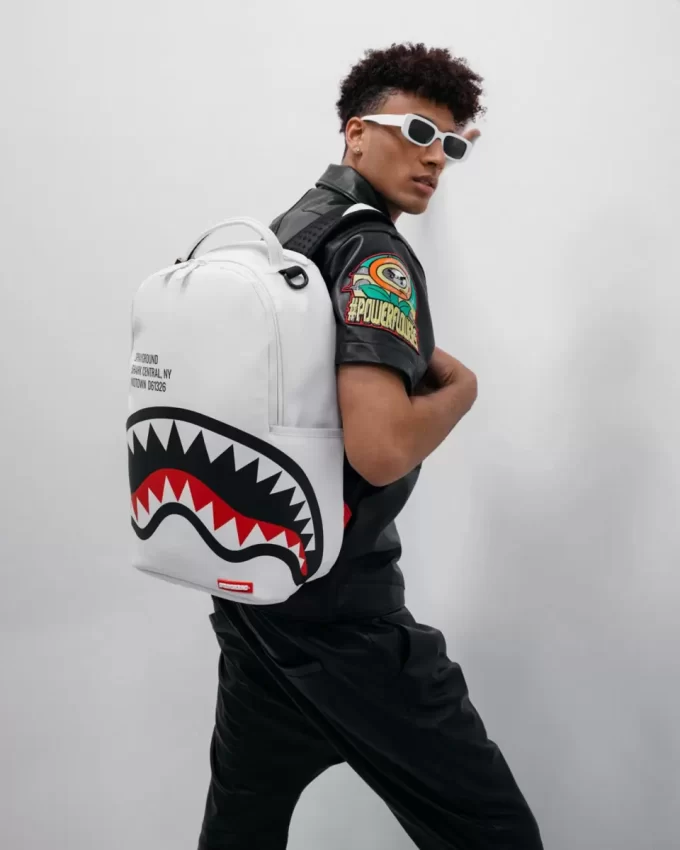 MOCHILA SHARK CENTRAL (BLANCA) (DLXV) MOCHILA SHARK CENTRAL (BLANCA) (DLXV)