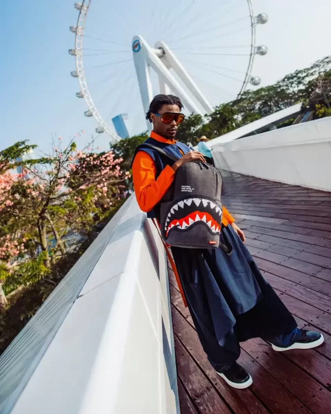 Mochila Shark Central Denim Venom Mochila Shark Central Denim Venom