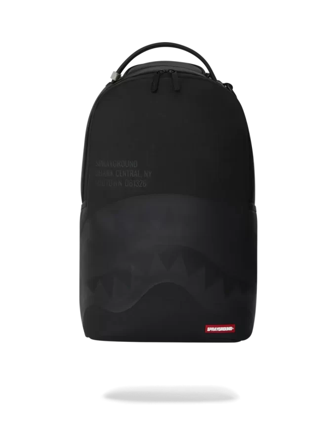 MOCHILA SHARK CENTRAL (NEGRO SOBRE NEGRO) (DLXV) MOCHILA SHARK CENTRAL (NEGRO SOBRE NEGRO) (DLXV)
