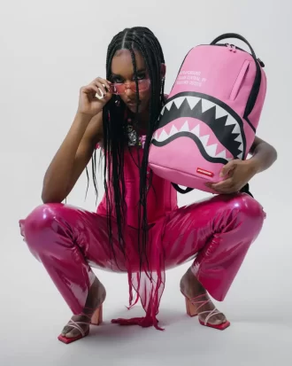 MOCHILA SHARK CENTRAL (ROSA) (DLXV)