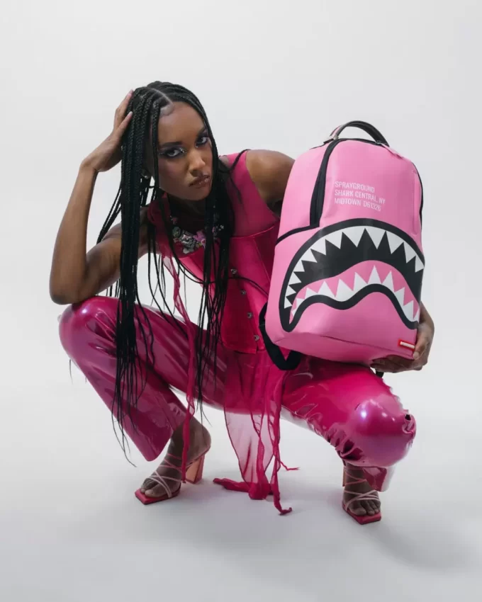 MOCHILA SHARK CENTRAL (ROSA) (DLXV) MOCHILA SHARK CENTRAL (ROSA) (DLXV)