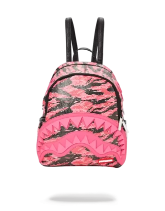 Mochila Sharkmouth Savage con camuflaje de tigre rosa