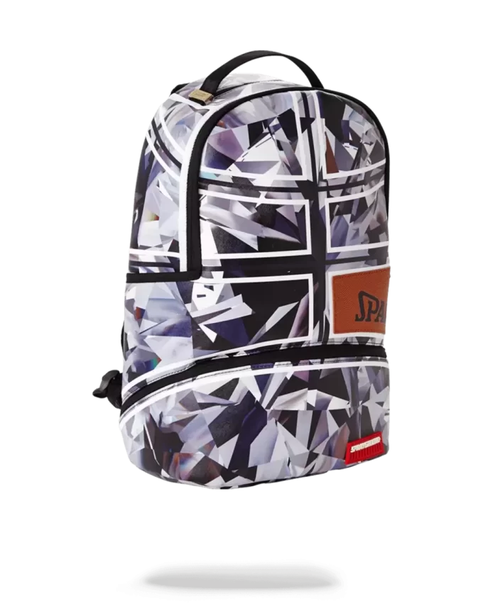 Mochila Spalding x Sprayground de un millón de quilates con diamantes Mochila Spalding x Sprayground de un millón de quilates con diamantes