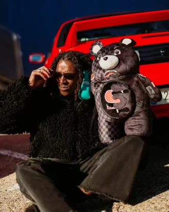 Mochila Speed  Shark Side Swipe MoneyBear con osito de peluche