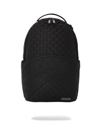 MOCHILA TEJIDA A MANO, CORTADA Y COSIDA