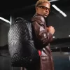 MOCHILA TEJIDA A MANO, CORTADA Y COSIDA MOCHILA TEJIDA A MANO, CORTADA Y COSIDA