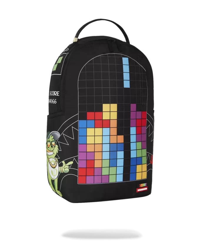 Mochila Tetris con Diablo y Oso de Dinero Mochila Tetris con Diablo y Oso de Dinero