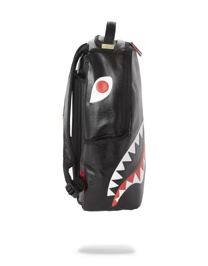 MOCHILA TIBURÓN REPTIL NEGRO (PIEZA ÚNICA) MOCHILA TIBURÓN REPTIL NEGRO (PIEZA ÚNICA)