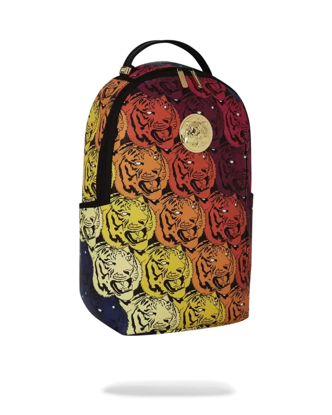 Mochila Tiger Roar chapada en oro Mochila Tiger Roar chapada en oro