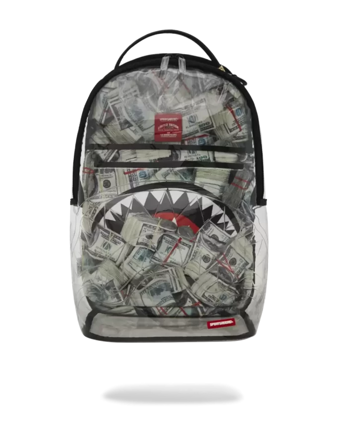MOCHILA TRANSPARENTE – MONEY CHOMP MOCHILA TRANSPARENTE – MONEY CHOMP