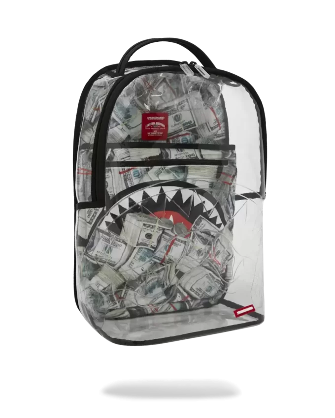 MOCHILA TRANSPARENTE – MONEY CHOMP MOCHILA TRANSPARENTE – MONEY CHOMP