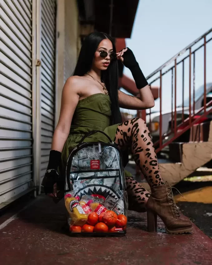 MOCHILA TRANSPARENTE – MONEY CHOMP MOCHILA TRANSPARENTE – MONEY CHOMP