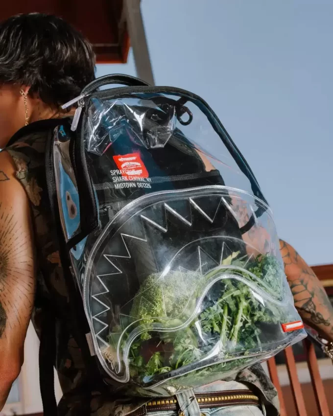 MOCHILA TRANSPARENTE – SHARK CENTRAL MOCHILA TRANSPARENTE – SHARK CENTRAL