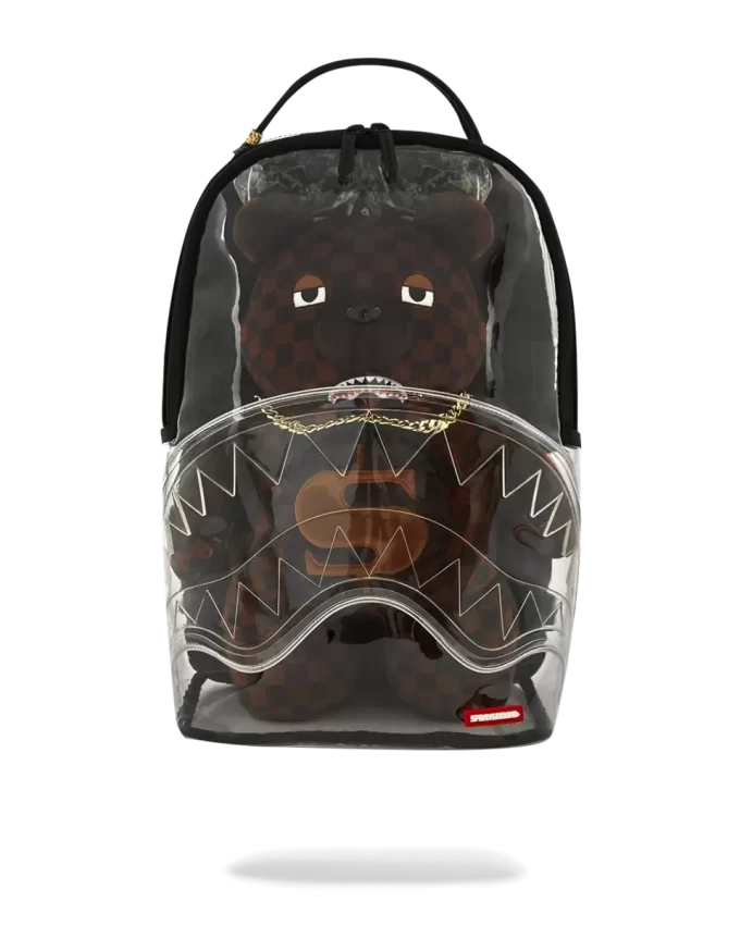 MOCHILA TRANSPARENTE – TIBURONES EN PARÍS OSO MOCHILA TRANSPARENTE – TIBURONES EN PARÍS OSO