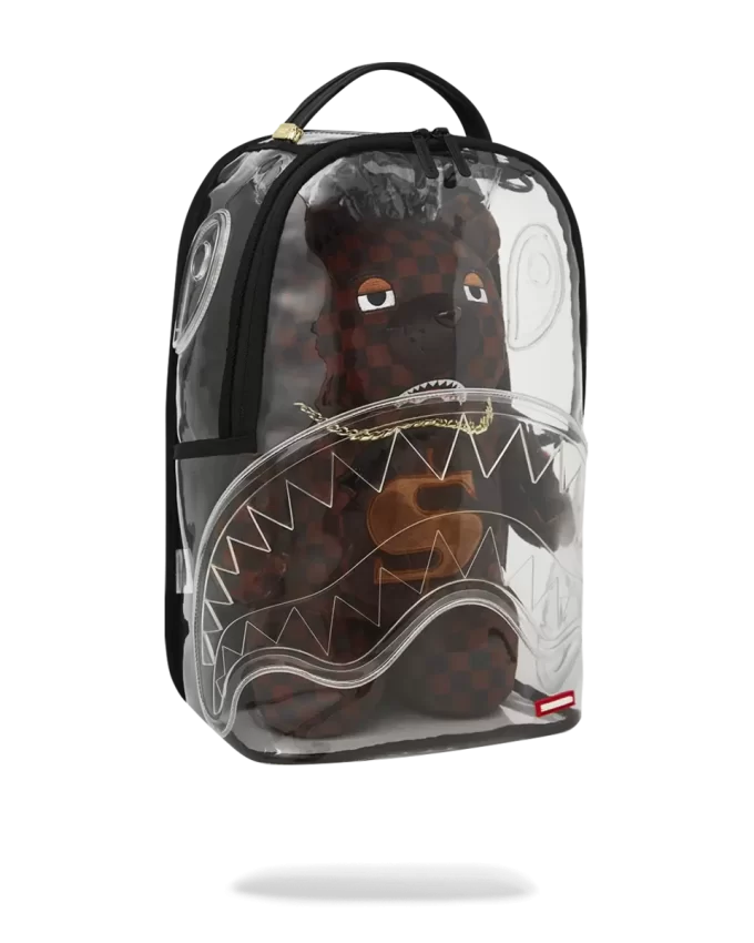 MOCHILA TRANSPARENTE – TIBURONES EN PARÍS OSO MOCHILA TRANSPARENTE – TIBURONES EN PARÍS OSO