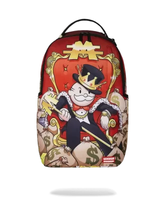 Mochila Trono del Imperio Dorado de Monopolio