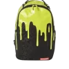 MOCHILA VERDE NEÓN CON GOTEO (PIEZA ÚNICA) MOCHILA VERDE NEÓN CON GOTEO (PIEZA ÚNICA)