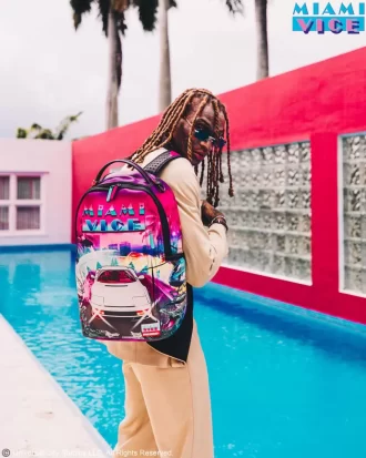 MOCHILA VIBRAS DE MIAMI VICE (DLXV)