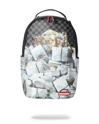 Mochila Zamunda Coming 2 America con montones de billetes