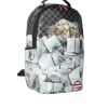 Mochila Zamunda Coming 2 America con montones de billetes Mochila Zamunda Coming 2 America con montones de billetes