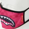 MÁSCARA AJUSTADA DE TIBURÓN ANIME ROSA MÁSCARA AJUSTADA DE TIBURÓN ANIME ROSA
