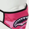 MÁSCARA AJUSTADA DE TIBURÓN ANIME ROSA MÁSCARA AJUSTADA DE TIBURÓN ANIME ROSA