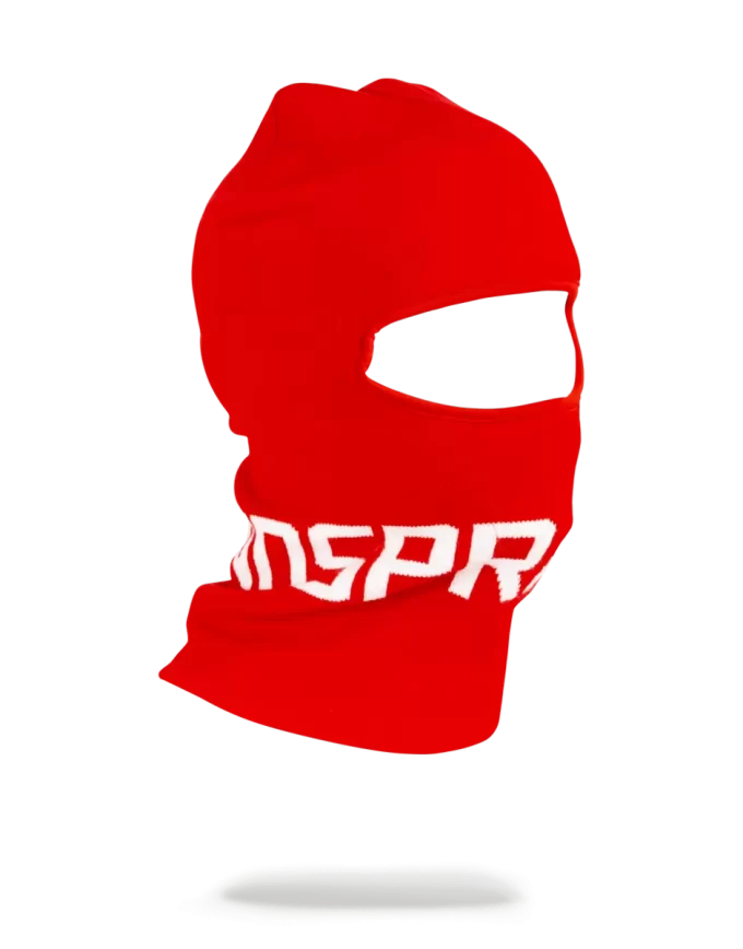 MÁSCARA DE ESQUÍ CON LOGOTIPO ROJO EN AEROSOL MÁSCARA DE ESQUÍ CON LOGOTIPO ROJO EN AEROSOL