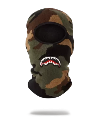 MÁSCARA DE ESQUÍ DE TIBURÓN CAMUFLADA