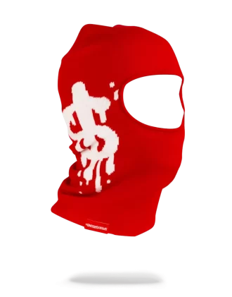 MÁSCARA DE ESQUÍ MONEY DRIP (ROJA)