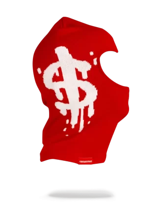 MÁSCARA DE ESQUÍ MONEY DRIP (ROJA)