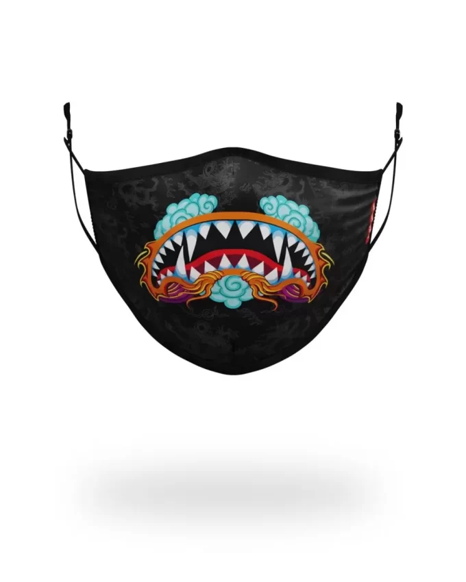 MÁSCARA FACIAL AJUSTADA PARA ADULTOS CON DISEÑO DE TIBURÓN DRAGÓN MÁSCARA FACIAL AJUSTADA PARA ADULTOS CON DISEÑO DE TIBURÓN DRAGÓN