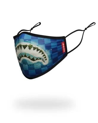MÁSCARA FACIAL AJUSTADA PARA ADULTOS DE SHARK ISLAND