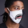 MÁSCARA FACIAL DE CUERO VEGANO CON BOLSILLO PARA CONTROL DE DAÑOS MÁSCARA FACIAL DE CUERO VEGANO CON BOLSILLO PARA CONTROL DE DAÑOS